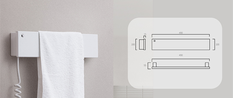 Heated Towel Warmer K50100B/K50100W